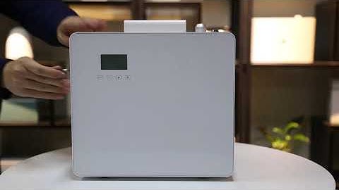 Large HVAC aroma diffuser scent air machine for commercial area