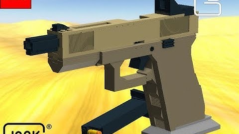Lego Glock17c -Custom-  (LDD)