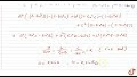 JEE MAINS 2018 `a^2(cos^2B-cos^2C)+b^2(cos^2C-cos^2A)+c^2(cos^2A-cos^2B)=0` .