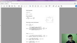 Transform Circuit Analysis Project | BEV20203 | Section 2 | Manual Calculation