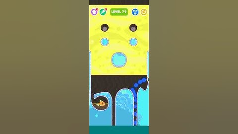save the fish Level 79 - mobile game/fishdom #shorts