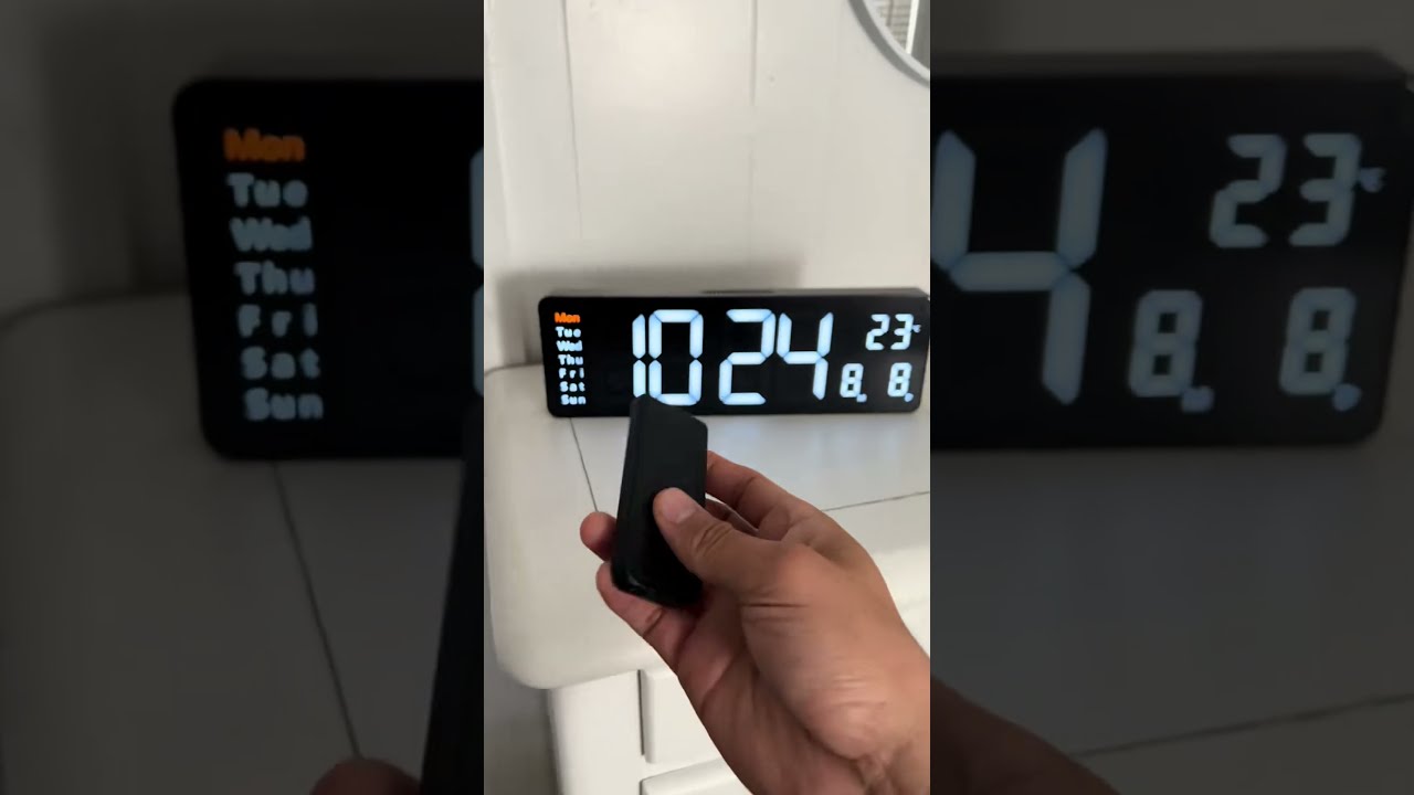 Grab A Modern Digital Clock Before It S Gone Wakeup Digitalclock