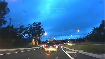 Brake Checking idiot in Fast Lane Captured on Blackvue 650