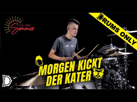 Morgen kickt der Kater - Julian Sommer | DRUMS ONLY