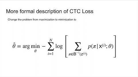 F18 Recitation 8 - Connectionist Temporal Classification (CTC)