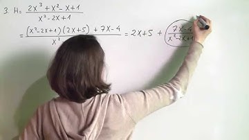 Exercice 4 (Fractions rationnelles) [06967]