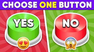 Choose One BUTTON...! 😱 YES or NO Challenge 🟢🔴 Quiz Galaxy