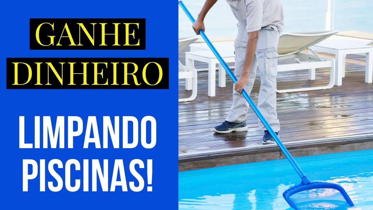 Como trabalhar com limpeza de piscinas - YouTube