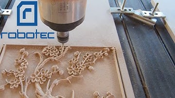 Double heads cnc router machine engraving relief work video