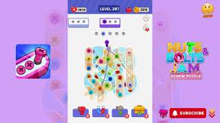 Unscrew It: Nuts & Bolts Jam - Level 287 - Gameplay walkthrough
