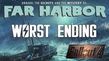 Fallout 4 Far Harbor - Worst Ending - Kill All Factions