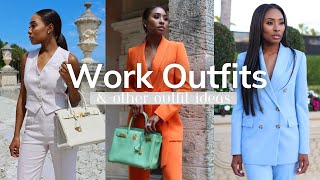 Elevate Your Work Outfits | Work Outfit Ideas by The Chic Maven 33,712 views 1 year ago 10 minutes, 5 seconds