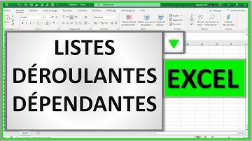 Listes déroulantes dépendantes Excel avec Fonction Indirect + RechercheV ou RechercheX