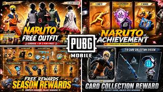 🔥V4.5 NARUTO ALL FREE REWARDS IS HERE || FREE NARUTO OUTFIT AND WEAPON || BGMI 32 LAKHS EVENT.