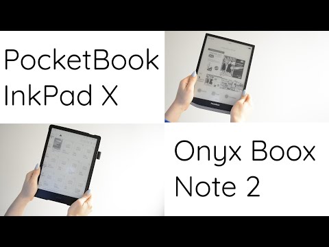 PocketBook InkPad X vs Onyx Boox Note 2