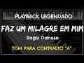 🎤 Faz um Milagre em Mim (PLAYBACK LEGENDADO no Piano - TOM CONTRALTO, A) Regis Danese, by Niel Nasc