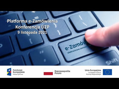 Konferencja poświęcona Platformie e-Zamówienia, cz.1 - Wstęp + panel o komunikacji elektronicznej