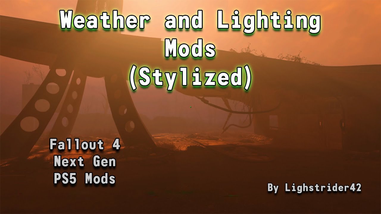 Fallout 4 Next Gen PS5 Weather and Lighting Mods (Stylized) - YouTube