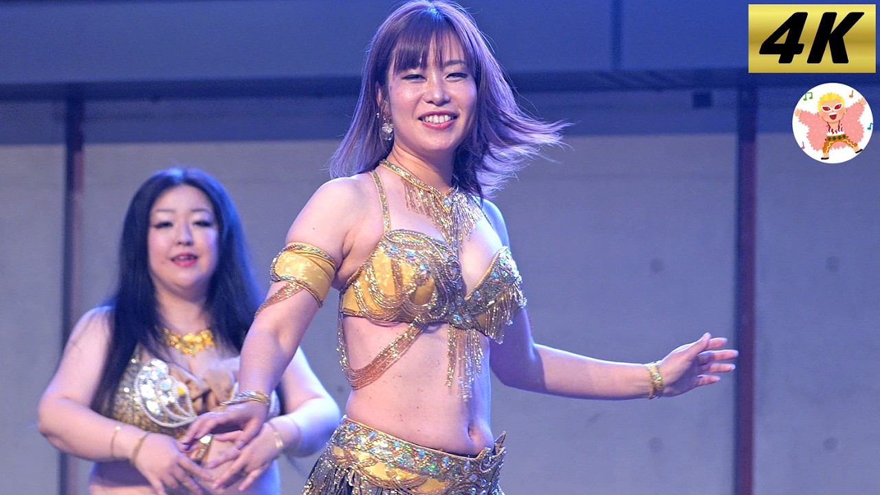 4K】見る価値しかないベリー キャンドル雷都とちぎ #2 ベリーダンス