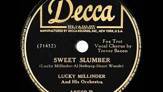 Video thumbnail of "1943 Lucky Millinder - Sweet Slumber (Trevor Bacon, vocal) (#1 R&B hit)"