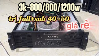 3k-800/800/1200w. trị cả dàn loa+sub 30-40-50. hay bền. [giá rẻ]. 0329393303+zalo
