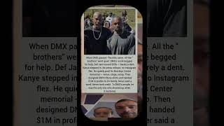 When DMX Passed, Everyone Went Silent. Except Kanye West... 🤫 #shorts