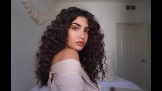 CURLY HAIR TUTORIAL