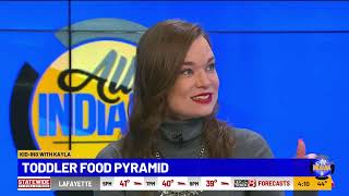 Toddler food pyramid breaks down what young children actually eat