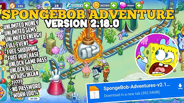 UPDATE!! spongebob adventure in a jam mod apk v2.18.0 unlimited money free purchase