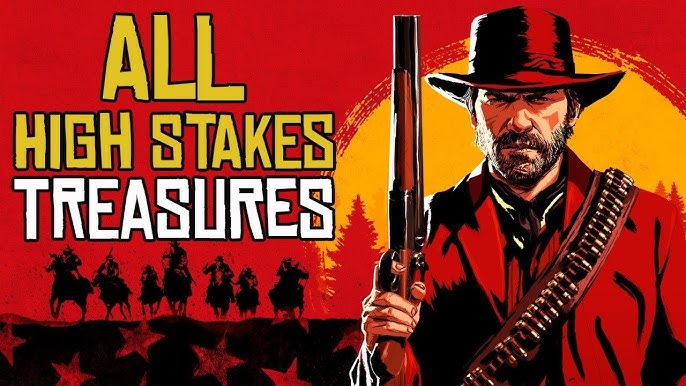 Red Dead Redemption 2 Mapa do Tesouro de High Stakes (5) - Your Games Zone