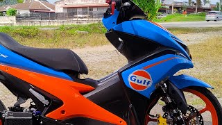 YAMAHA NVX change new coverset / GULF/spray new colour done!!!!!!! by SPRAY 2K - TWIN AUTO SPRAY GARAGE 4,838 views 3 months ago 33 minutes