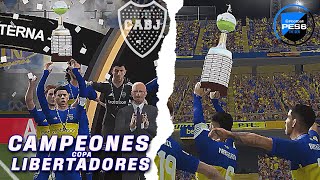 LIGA MASTER con BOCA - CAMPEONES de la copa LIBERTADORES