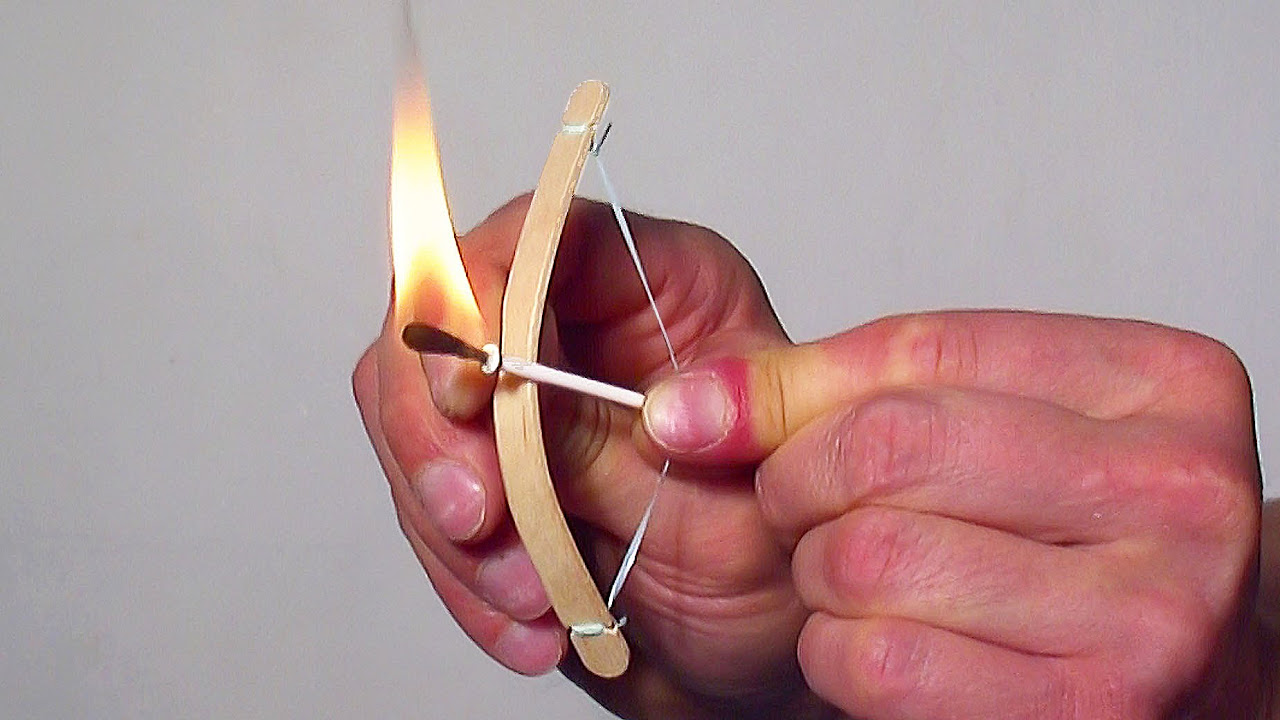 How to make a bow and arrow with bicycle wheels