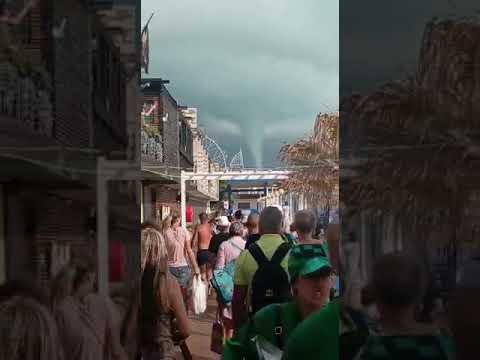 Смерч в Лазаревском 22 06 2022