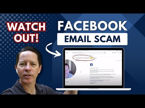 Watch out for this Facebook Email Scam about Policy Infringement & Violations