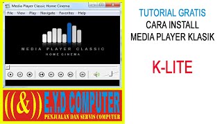 CARA INSTALL  K-LITE CODEC MEDIA PLAYER KLASIK - TUTORIAL screenshot 3
