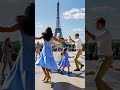 Prince William &amp; Prince Harry Enjoy a Joyful Family Dance in Front of the Eiffel Tower Moment