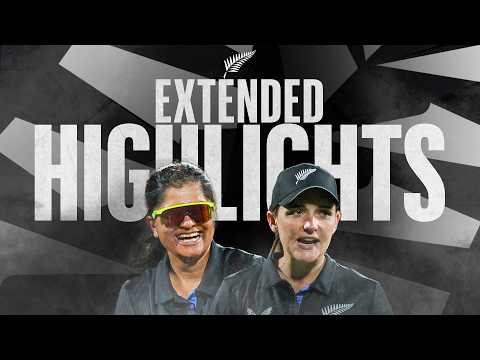 Patel & Kerr Take Wickets! | Extended Highlights | New Zealand v Zimbabwe | 3rd T20