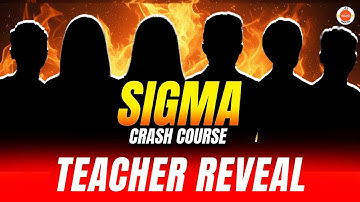 Sigma Batch Teacher Reveal 🔥 Meet Your JEE 2026 Dream Team!