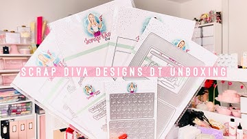 Craft Haul | Fun NEW Metal Dies Perfect for the Holidays! | Scrap Diva Designs DT Unboxing