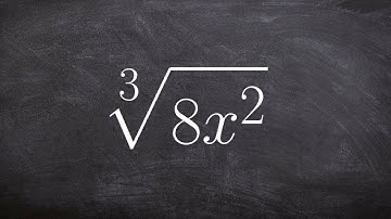 Learn how to simplify the cube root of an expression
