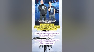Konflik Ahmad Dhani Ariel Noah Semakin Memanas❗#shorts #ahmaddhani #ariel #breakingnews