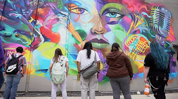 Career and Technical Education Graphic Design Students Create Augmented Reality Art