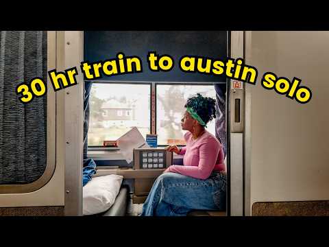 Taking my office on the rails 💻 | remote working on the amtrak texas eagle chicago to austin