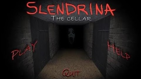 Slendrina: the cellar - cellar 1 - full gameplay walkthrough - no commentary