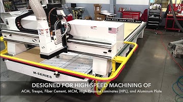 M Series CNC Router by C.R. Onsrud presented by Scarlett Inc.