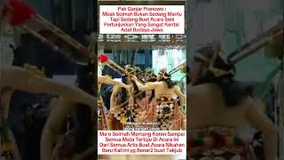 Mr. Ganjar was amazed to see Soimah's son-in-law's Ngunduh event #shorts #shortvideo #soimah #artist
