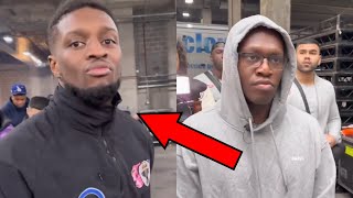 SWARMZ & DEJI ARRIVE AT THE ARENA! SWARMZ HAS WORDS