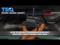 How to Replace Transmission Mount 2003-2021 Chevrolet Express Van 3500