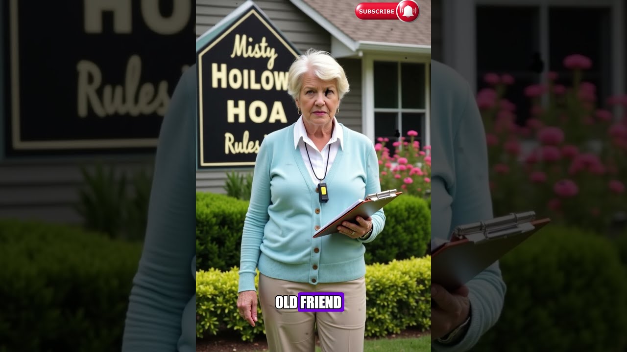 HOA Karen Smashed My Cabin Door To Arrest Me Guest Made Her Regret It All